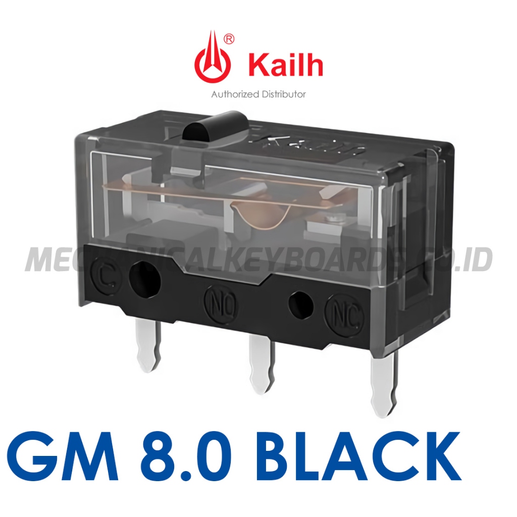 Jual Kailh GM 8.0 Black 80M Mouse Micro Switch Shopee Indonesia