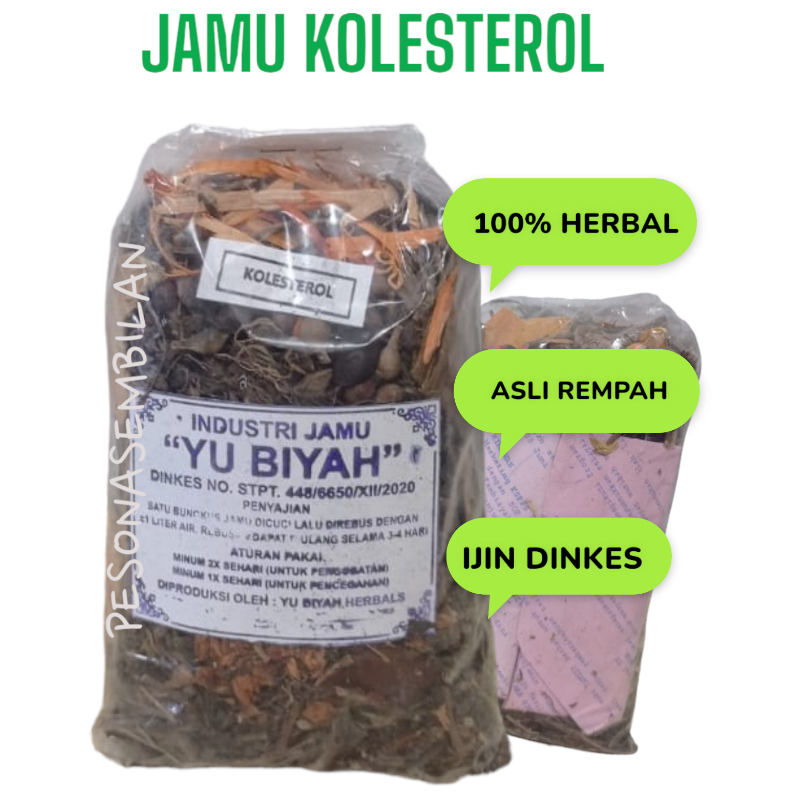 Jamu Godok Kolesterol, Obat Herbal Rebusan Penurun Kolesterol
