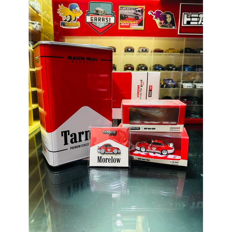 ターマックワークス 1/64 RWB 993 Morelow 油缶 香港限定