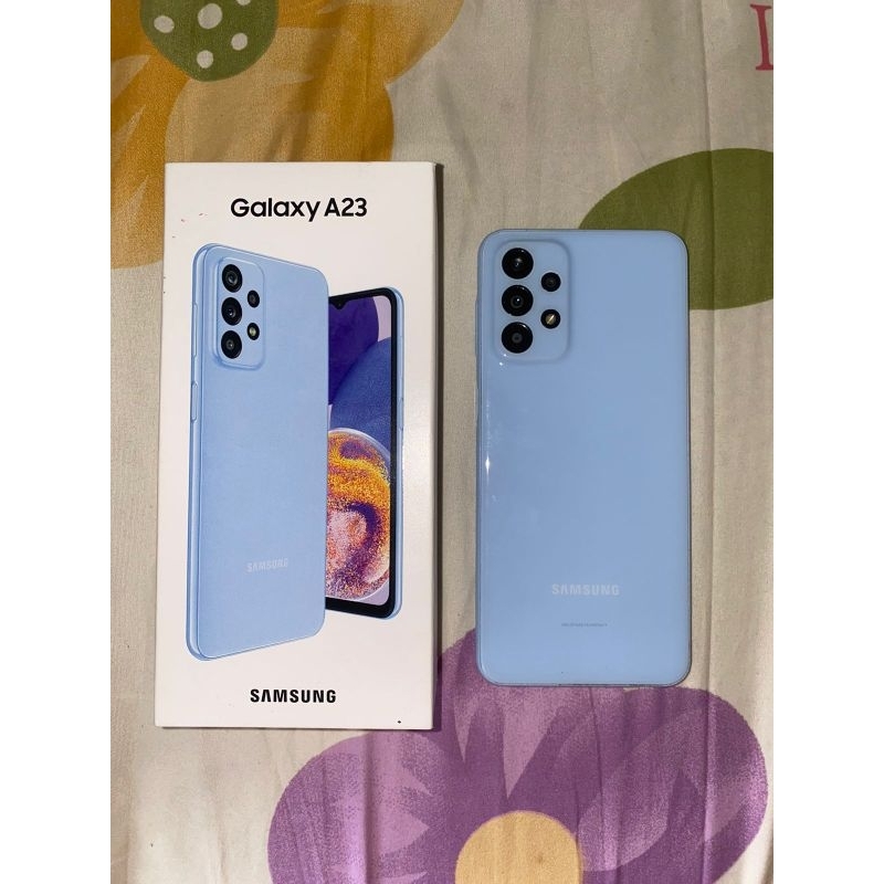 Jual Samsung A23 6/128 Fullset | Shopee Indonesia