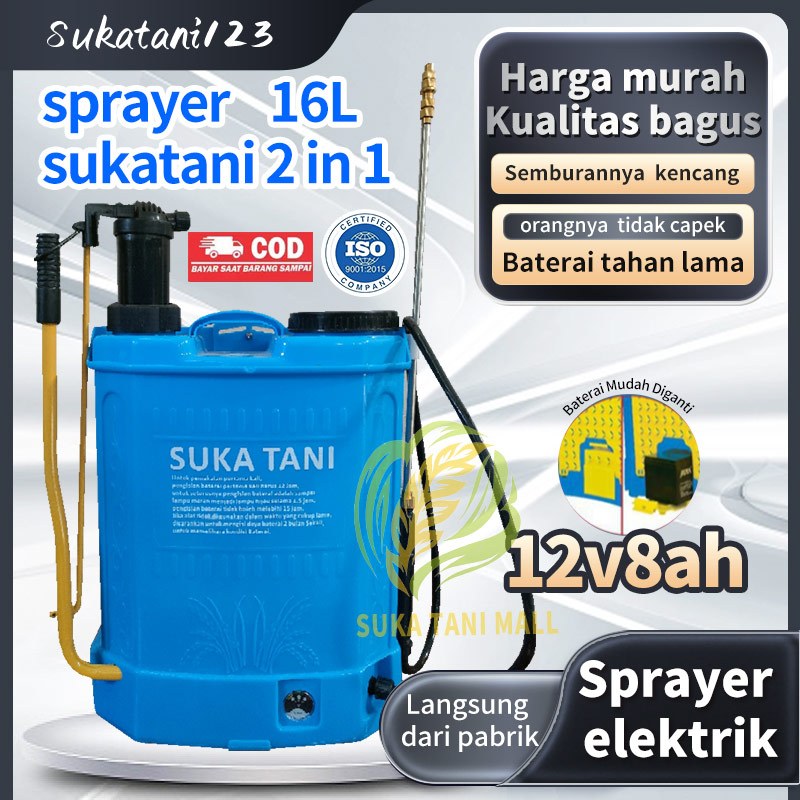 Jual Sprayer Elektrik Liter Variasi In Alat Semprot Semprotan Hama Tangki Sprayer Obat Hama