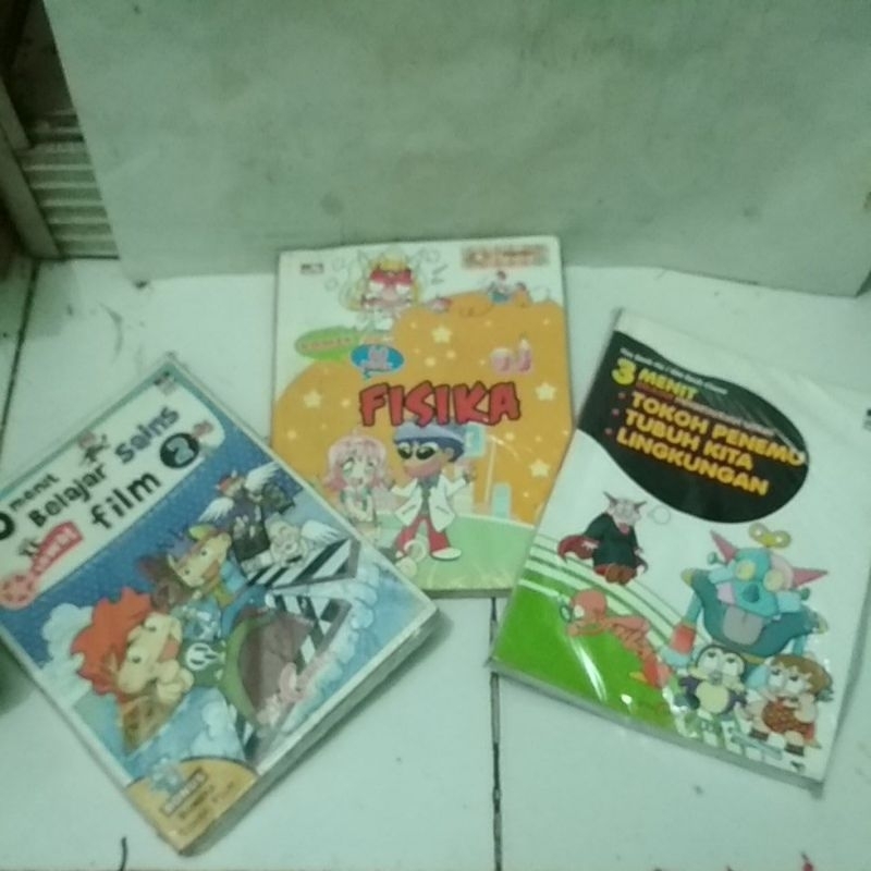 Jual KOMIK 3 MENIT BELAJAR PENGETAHUAN UMUM TOKOH PENEMU TUBUH KITA ...