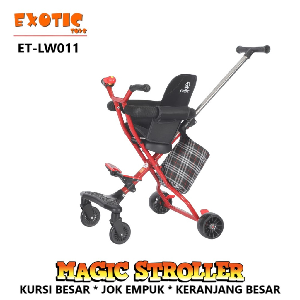 Stroller yang kuat sampai 25 clearance kg