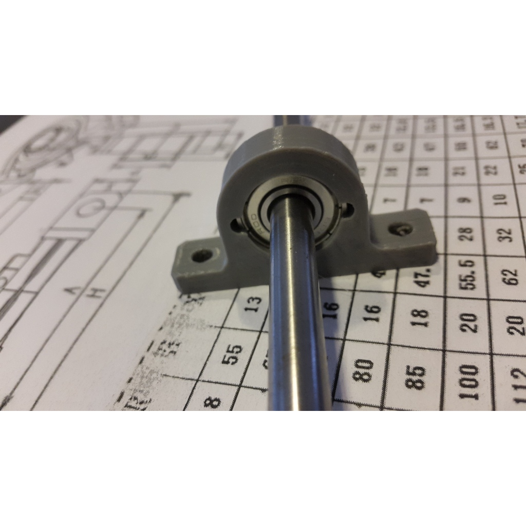thumbnail image 2 of 2pcs KP08 8mm Zinc Alloy Pillow Block Bearing Shafts Durable Insert Linear CNC P 2 of 12