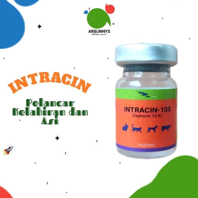 Jual Intracin 10s Oxytocin 5ml Pelancar Kelahiran Hewan Kelinci Anjing ...