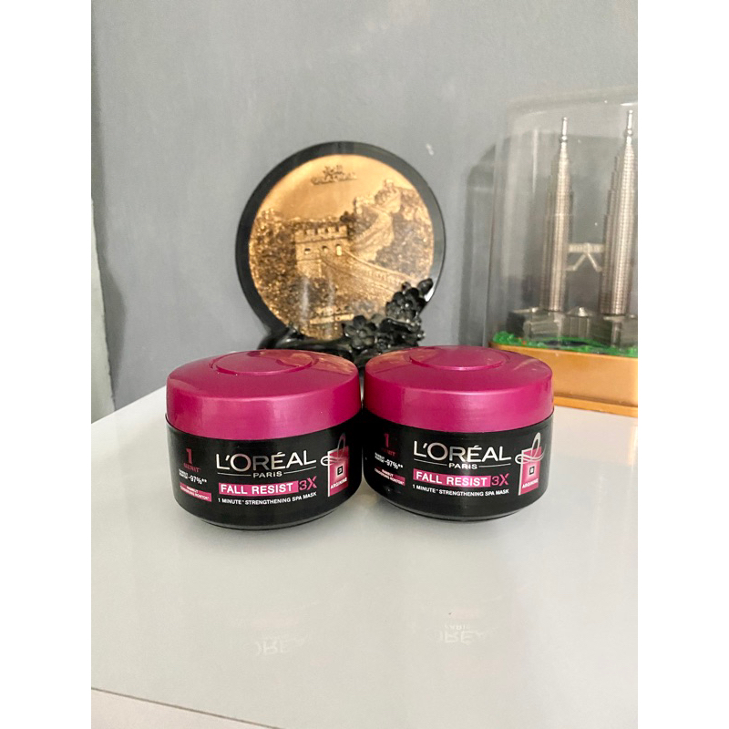 Jual Loreal Paris Fall Resist 3x Hair Mask (EXP 2026/2027) | Shopee ...