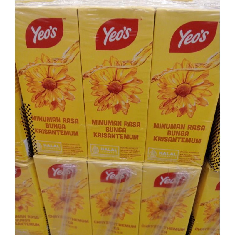 Jual Yeo's Minuman Rasa Bunga Krisantemum Isi 6 Perpack | Shopee Indonesia