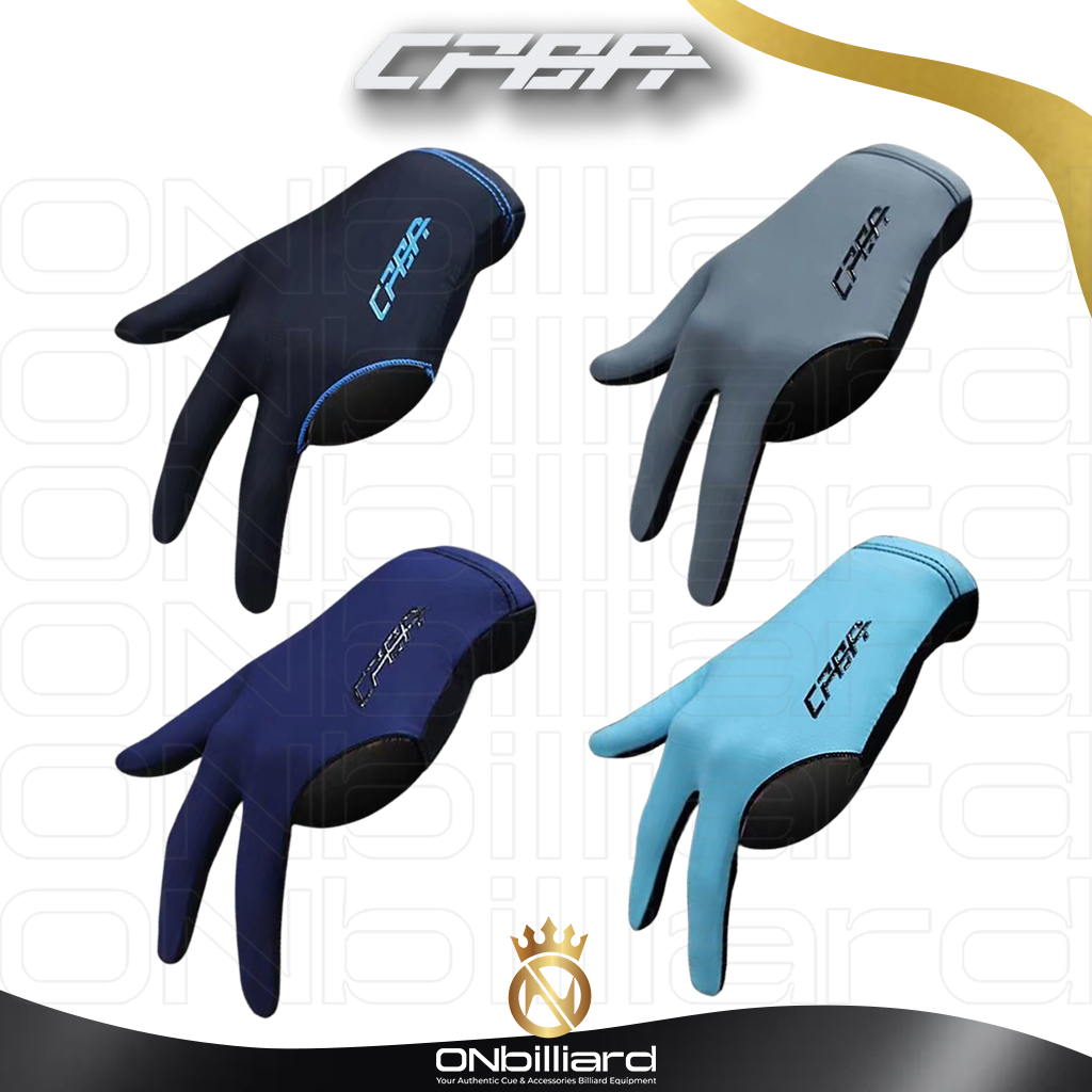 CPBA Professional Billiards Glove - Open Finger Design With Anti-Slip Grip For Pool Players