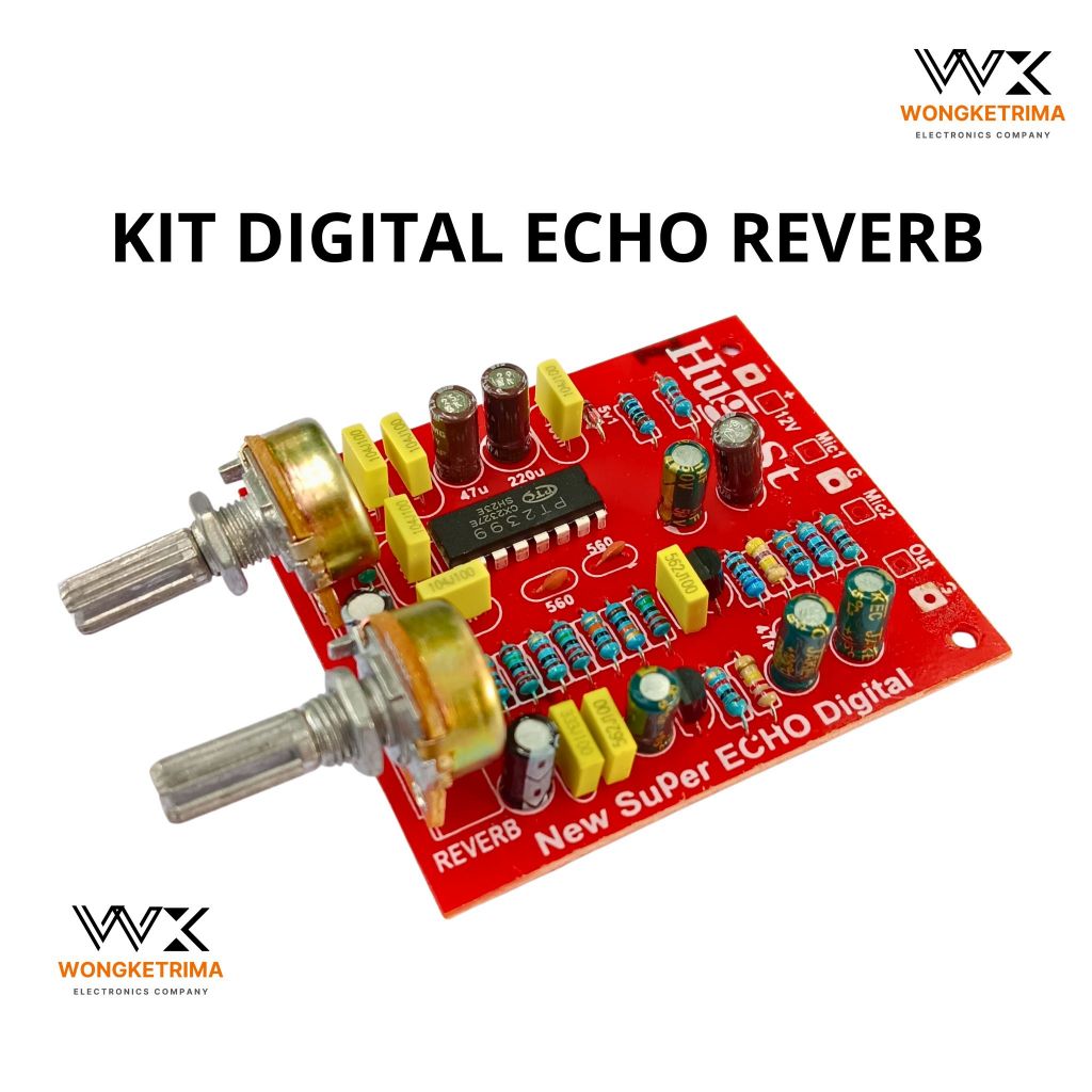 Jual Kit digital echo hugos echo digital reverb Shopee Indonesia