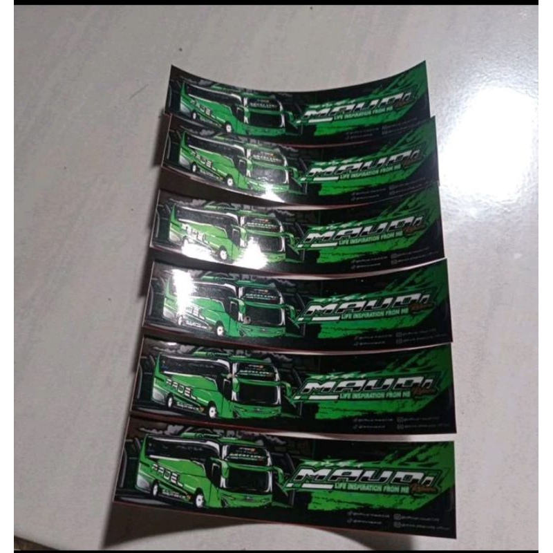 Jual Stiker Bus Maudi Jb Shopee Indonesia