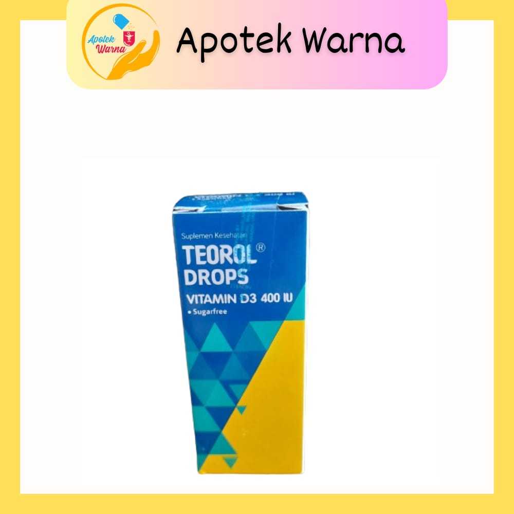 Jual TEOROL DROPS VITAMIN D3 400 IU 12,5 ML | Shopee Indonesia