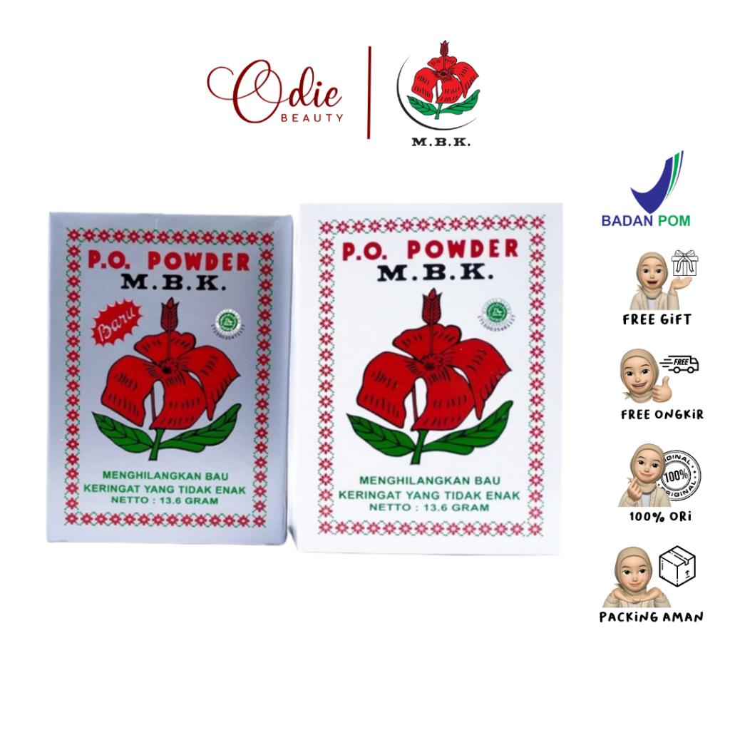 Jual MBK POWDER Bedak Po Powder Bedak Ketiak MBK Bedak MBK Penghilang ...