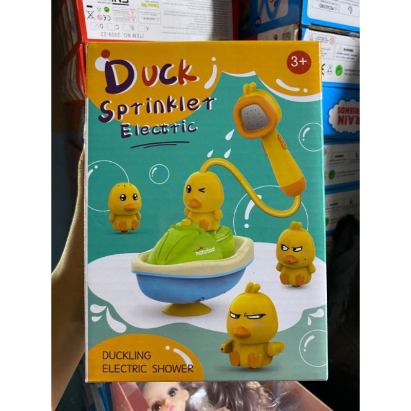 Jual 4 in 1 Mainan Mandi Anak Semprotan Elektrik Bebek Showe Duck ...