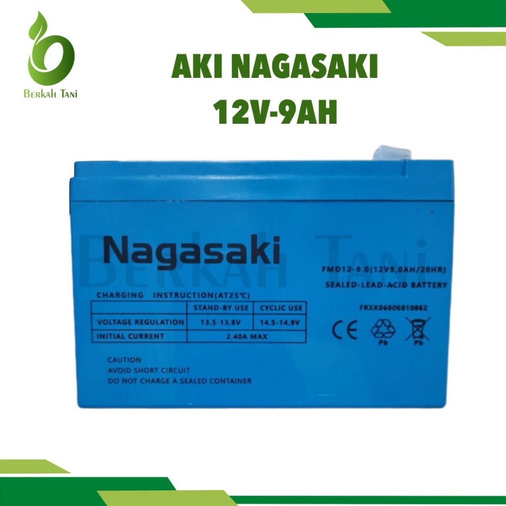 Jual Art F F Aki Kering Tangki Elektrik Nagasaki V Ah Original Accu Baterai Electric Battery