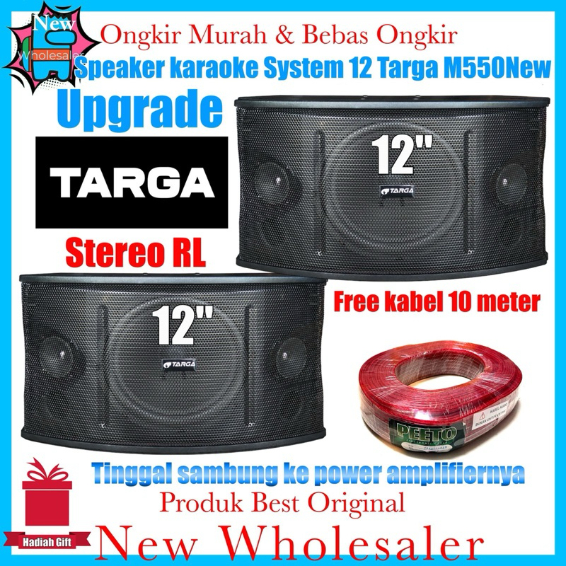 Jual Speaker Karaoke Sound System 12 Inch Targa M550new Upgrade