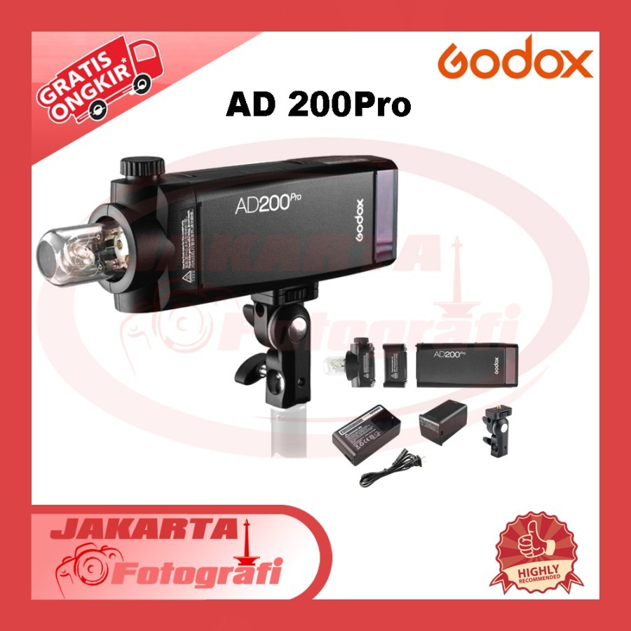 Jual Godox AD200Pro TTL Pocket Flash Kit - AD200 Pro - AD 200 Pro ...
