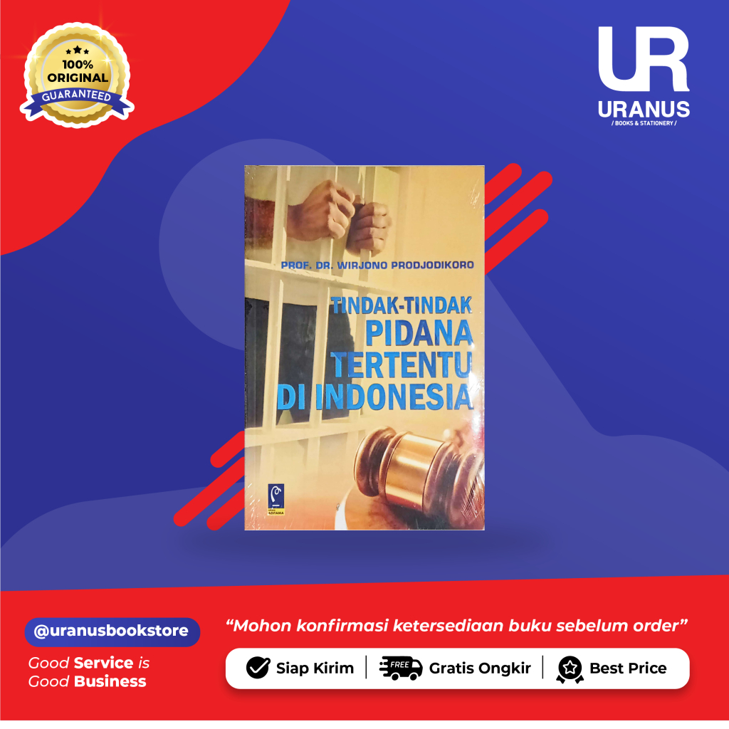 Jual TINDAK-2 PIDANA TERTENTU DI INDONESIA - EC - TOKO BUKU URANUS ...