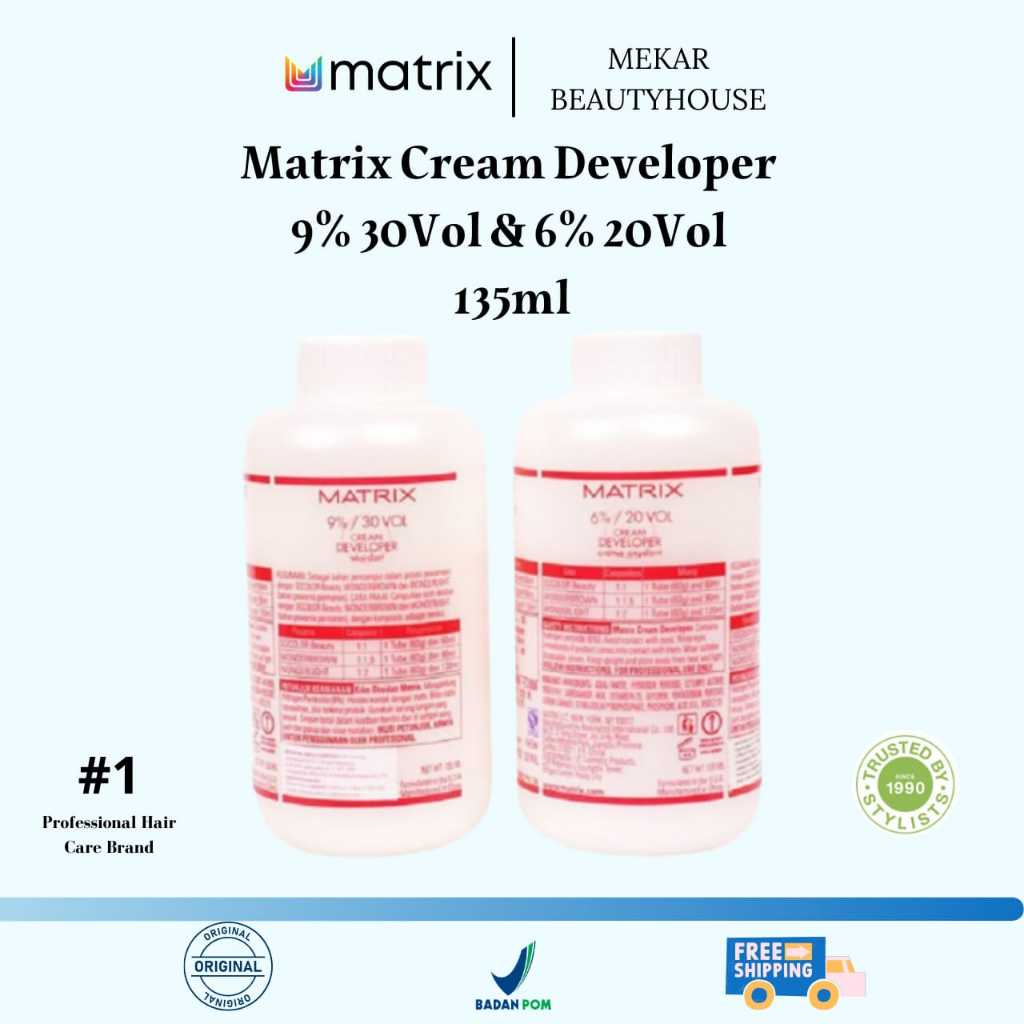 Jual MATRIX Cream Developer |135ml |Color Oxydant|Peroxide|Oksidan ...