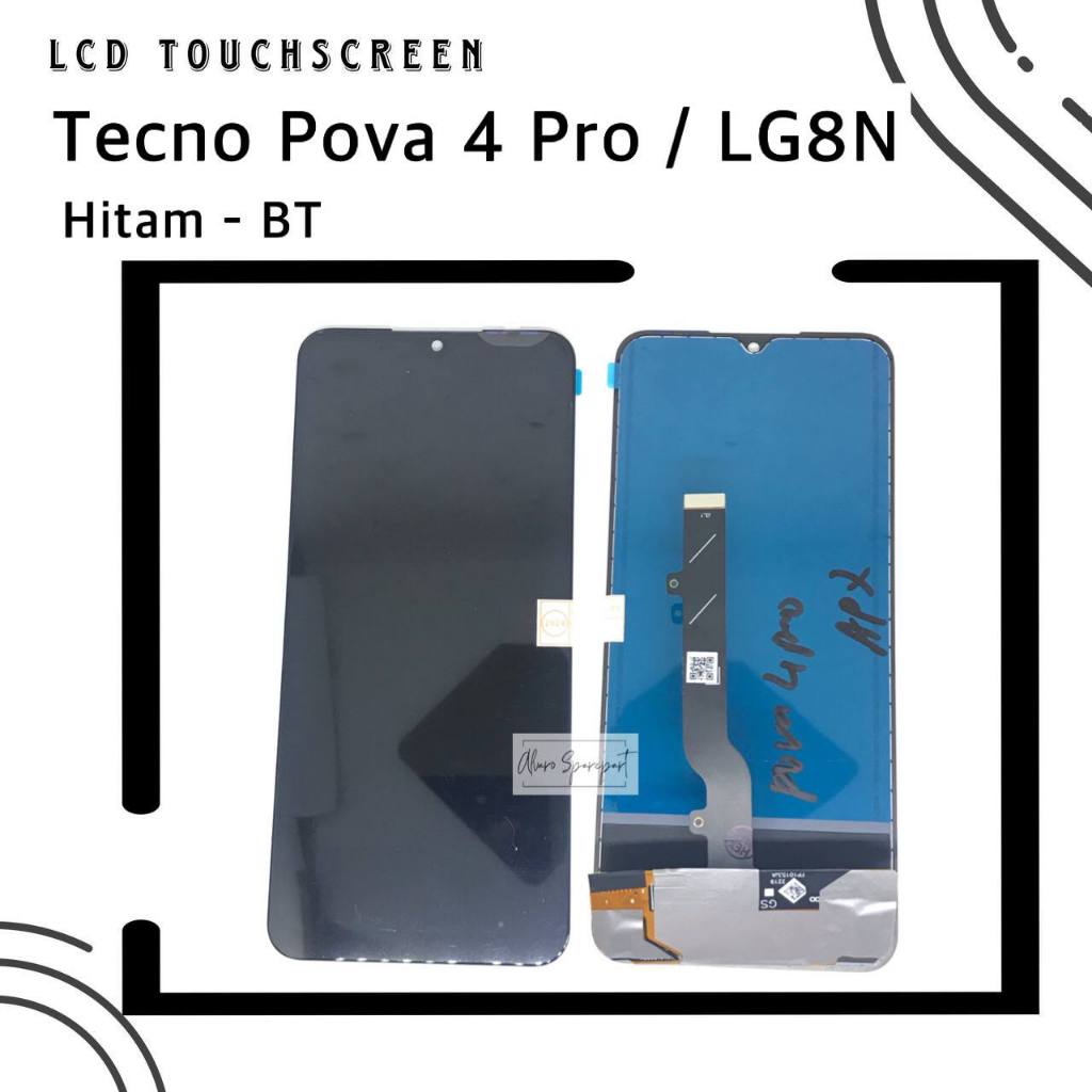 Jual LCD TOUCHSCREEN TECNO POVA 4 PRO / LG8N FULLSET | Shopee Indonesia