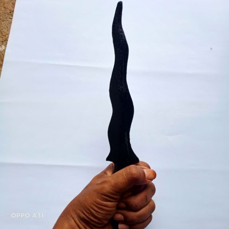 Jual Keris Silat Pentas Seni Bahan Kayu 30cm | Shopee Indonesia