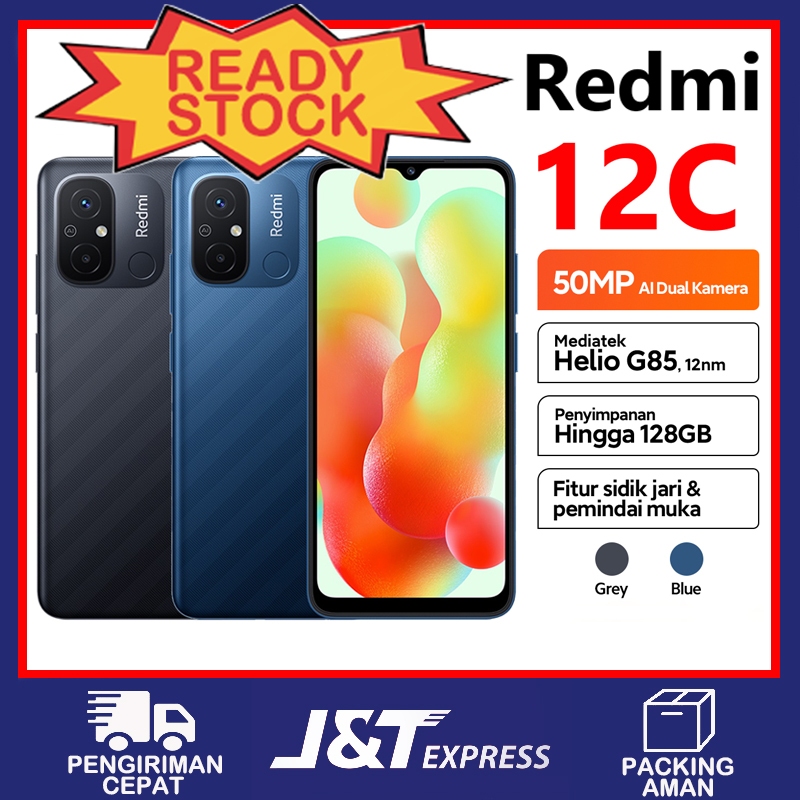 XIAOMI Redmi 12C 6,71 HD+ 128GB 4GB Blue