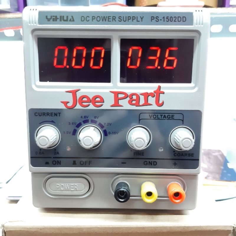 Jual POWER SUPPLY YIHUA PS-1502DD DIGITAL 2 AMPERE ORIGINAL | Shopee ...