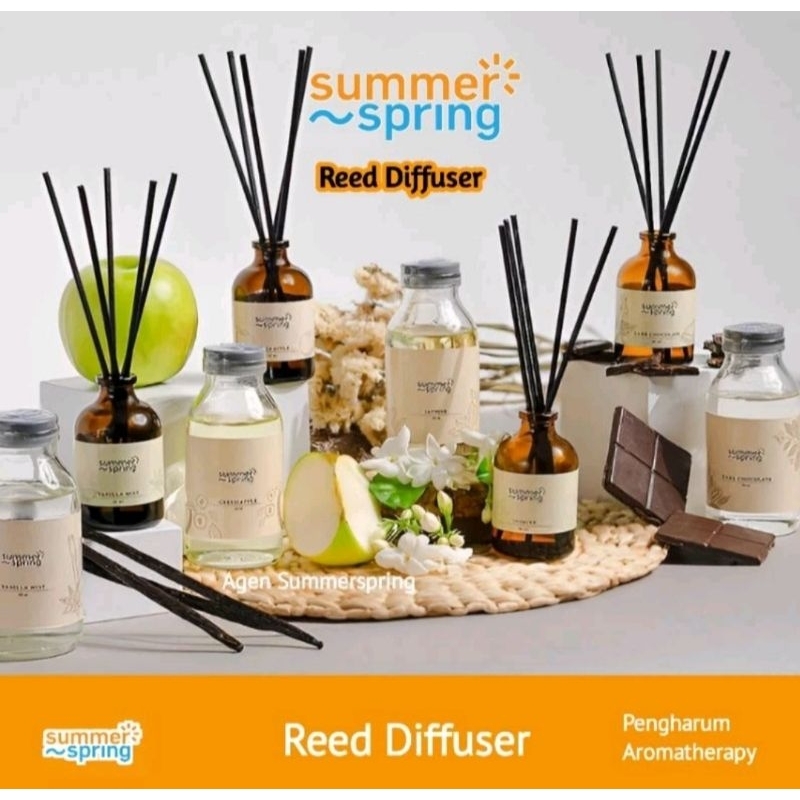 Jual SUMMERSPRING Reed Diffuser Pengharum Ruangan Pewangi Kamar Tidur