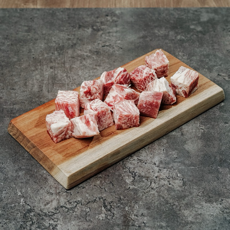 Jual Saikoro Meltique Cube 250gr & 1kg (daging sapi potongan kotak ...
