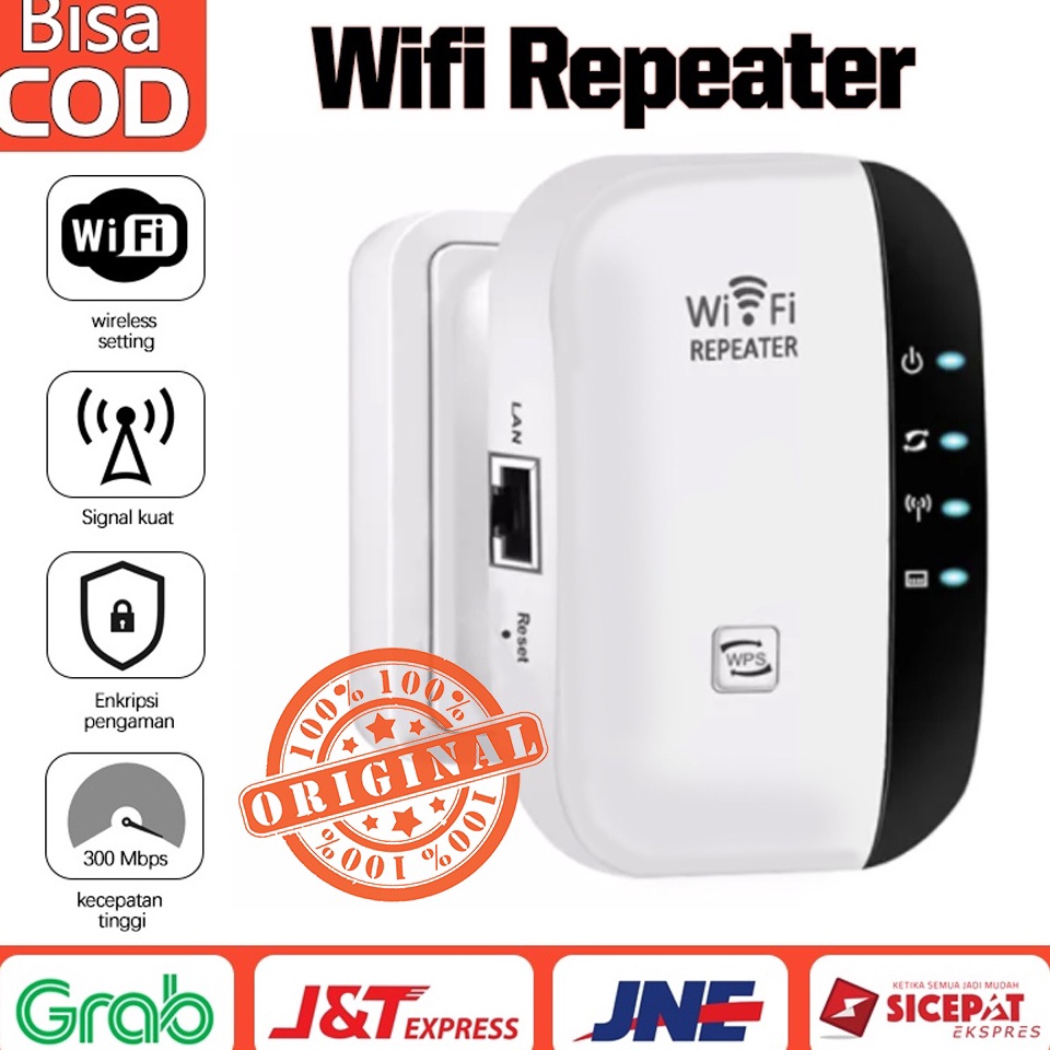 Jual PENGUAT Sinyal WIFI Repeater 3Mbps Wireless WiFi Signal Range Extender Repeter 8211NBG Wifi