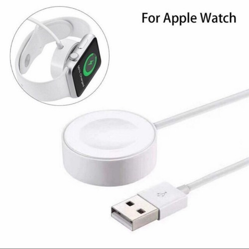 Jual iWatch Charger Magnetic Suction braided cable Data Magnet USB