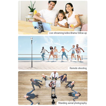 Bestool Tripod 1.93 Meter Bluetooth Selfie Stick Remote Tripod HP Kamera DSLR Tongsis Dengan 1