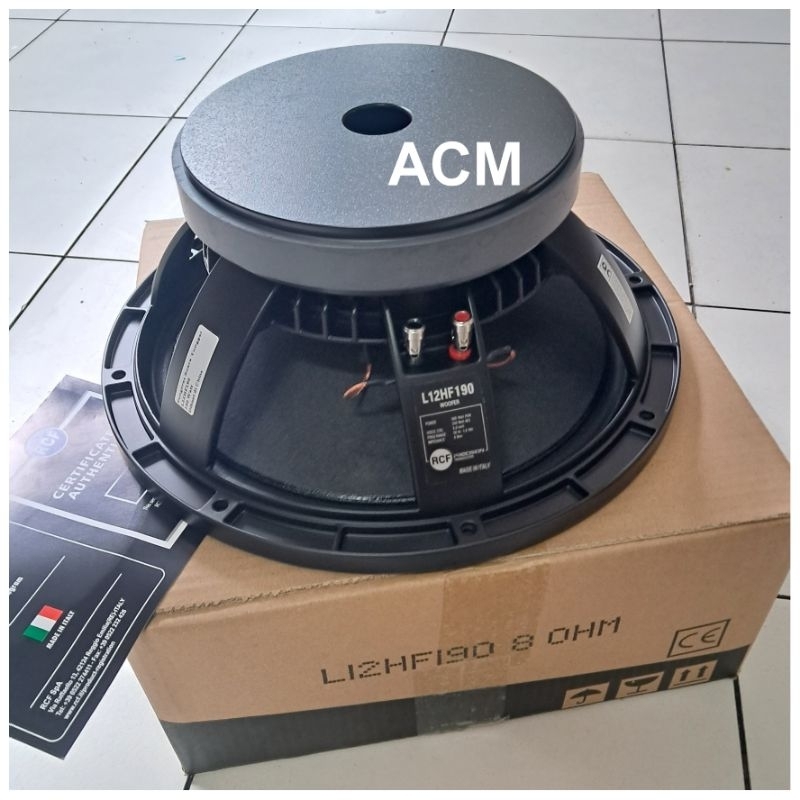 Jual SPEAKER COMPONENT RCF L12HF190 FULL RANGE 12 INCH 12HF190