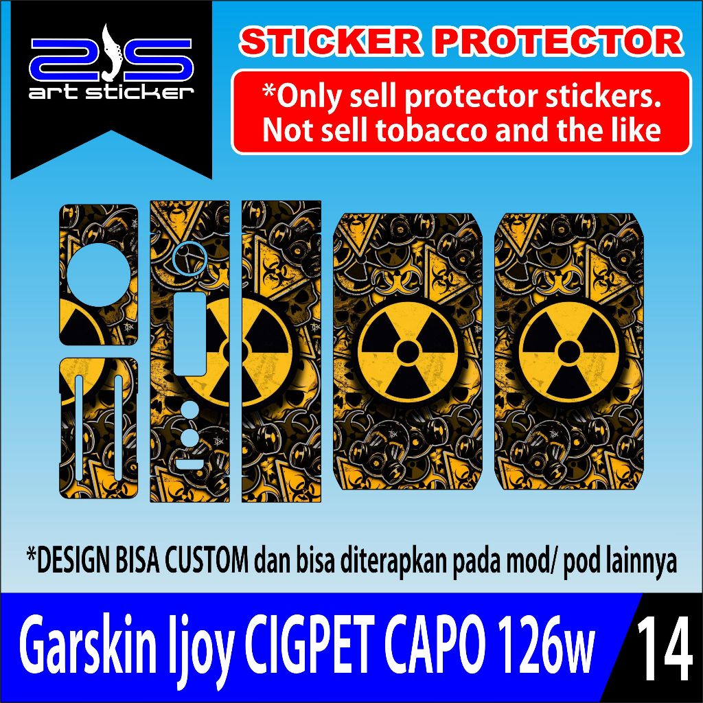 Jual Stiker Capo Nuclear COPY | Shopee Indonesia