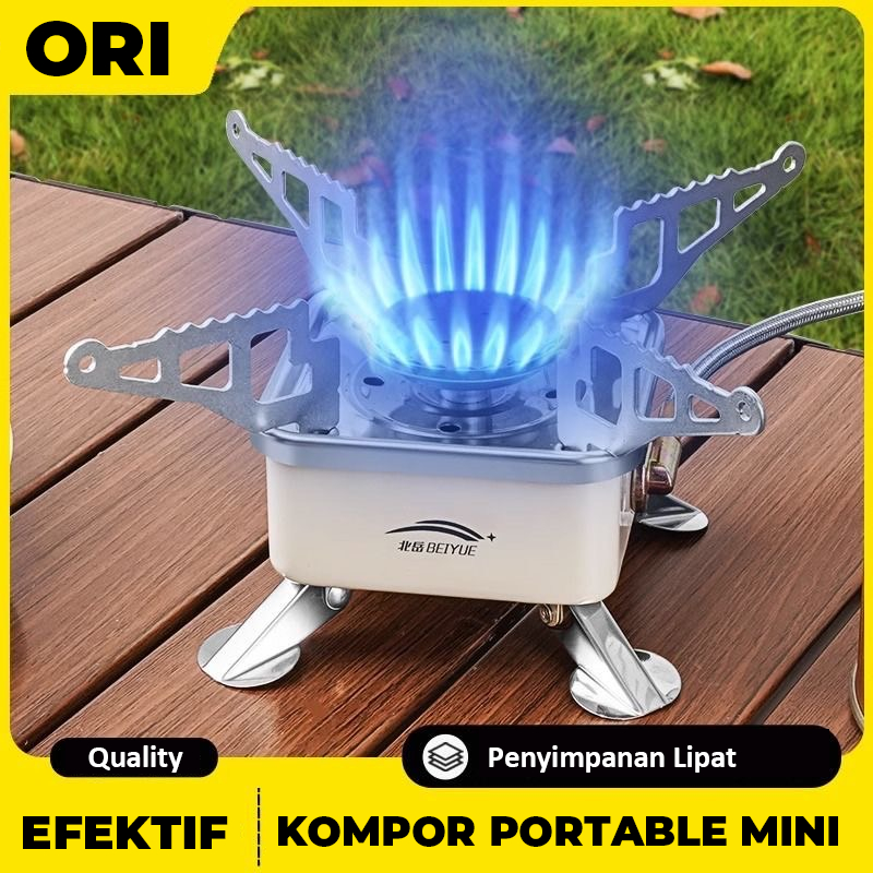 Jual Kompor Camping Gas Alat Masak Lipat Kovar Mini Outdoor Nesting