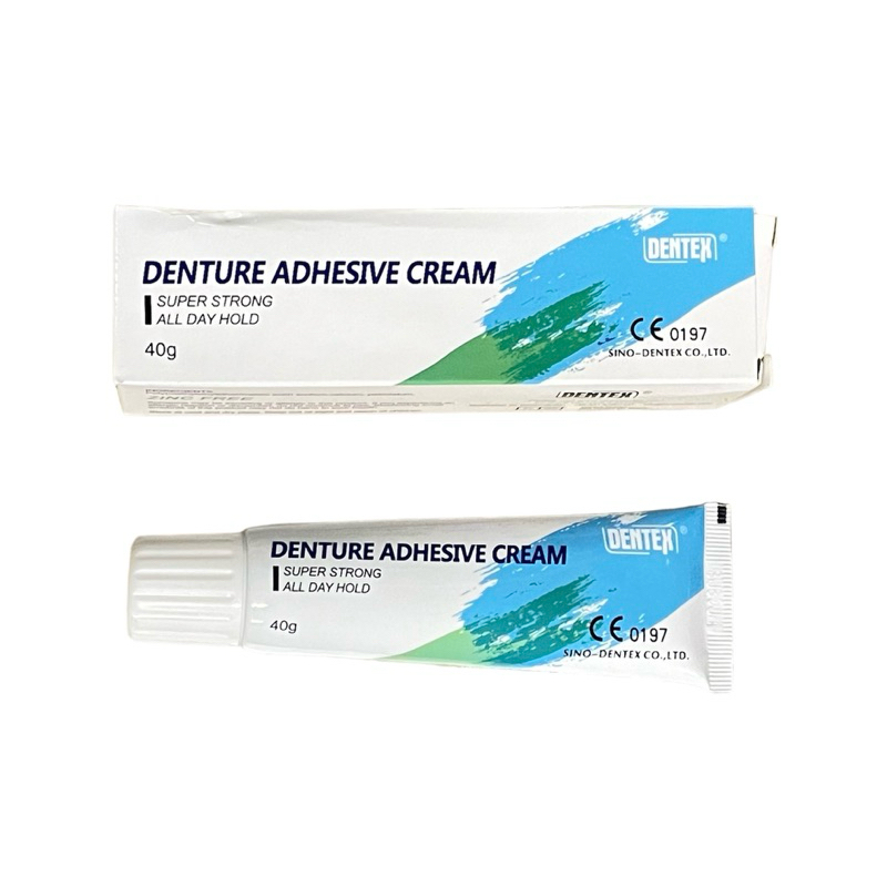 Jual Dentex Lem Gigi Palsu 40gr Denture Adhesive Cream Shopee Indonesia