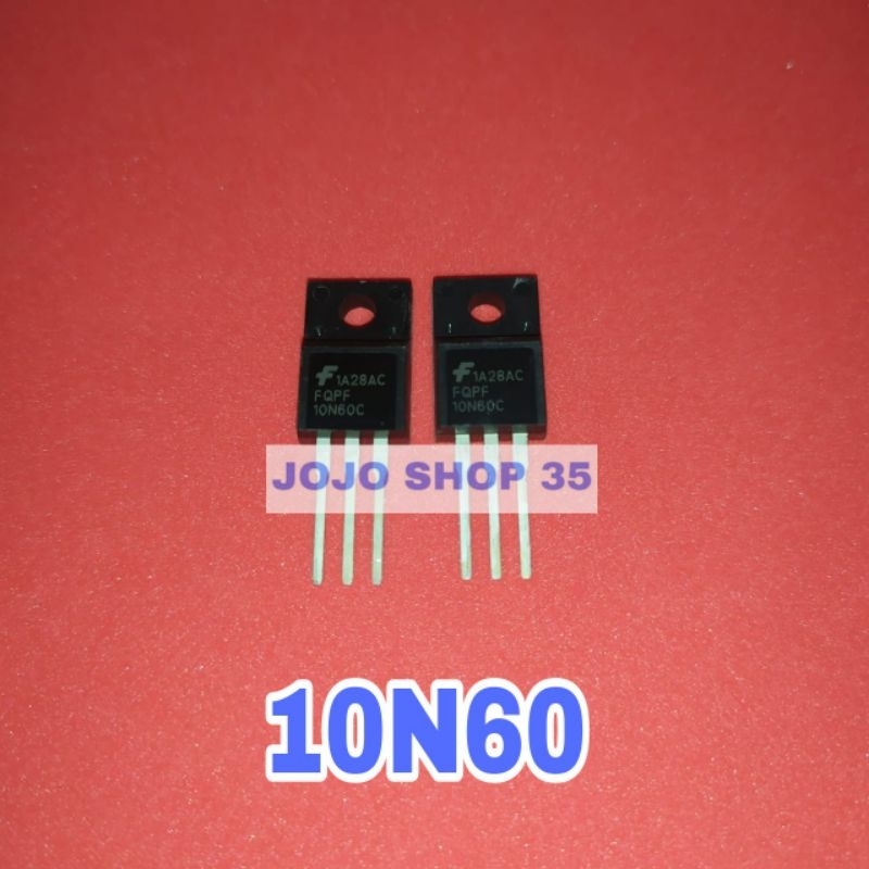 Jual 10N60 10A/600V 10n60 to 220. Mosfet MOSFET Body kecil dan besar