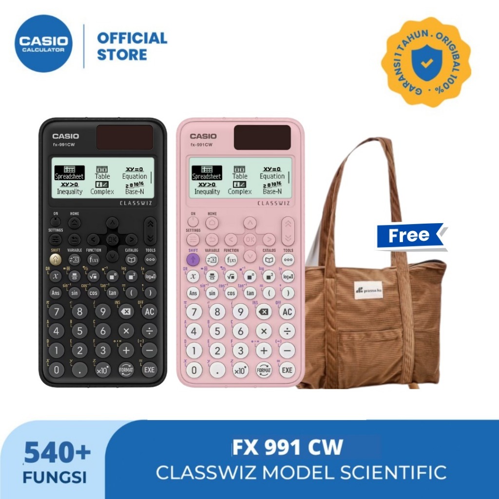 Jual Casio ClassWiz Model Scientific Calculator FX-991CW | Shopee Indonesia