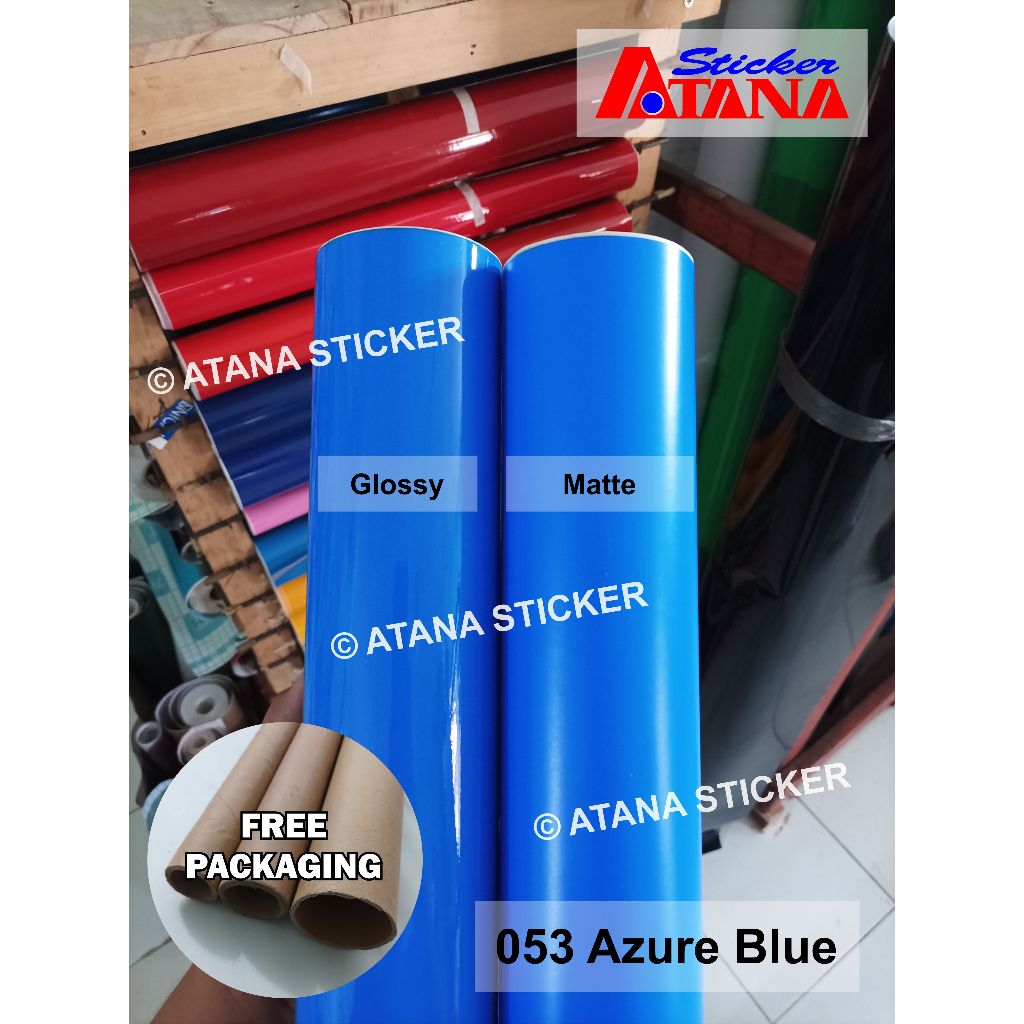 Jual Skotlet Biru Benhur Glossy Doff Azure Blue 052 Sky Water Muda Tua ...