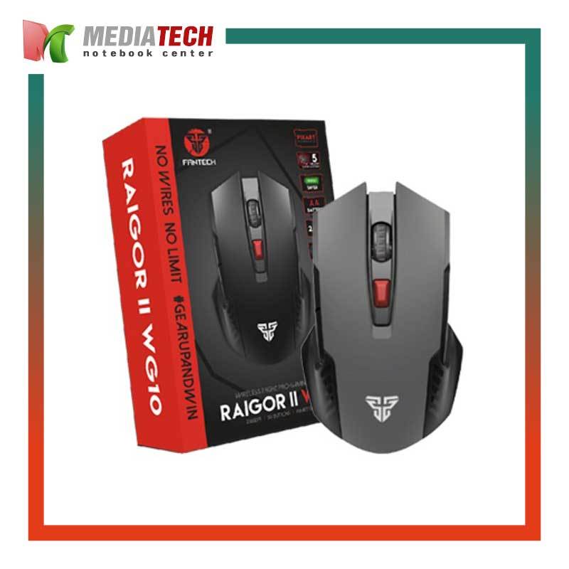 Jual MOUSE FANTECH RAIGOR II WG10 BLACK | Shopee Indonesia