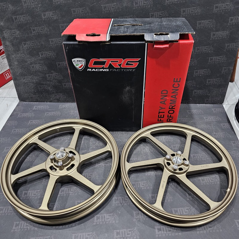Jual Velg Velek CRG Racing Factory R17 P6 Yamaha Mx King Bronze ...