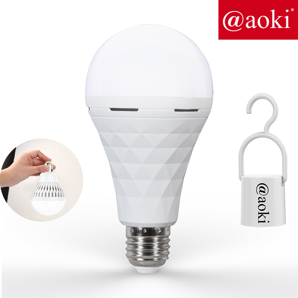 Jual Aoki Bohlam Lampu LED Emergency 10-15-18 Watt Cool Daylight Putih ...