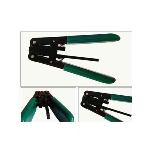 Jual FTTH tang stripper optic dropcore alat kupas drop core (hijau ...