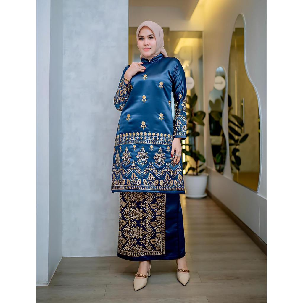Jual BAJU KURUNG MELAYU SET ROK | Shopee Indonesia