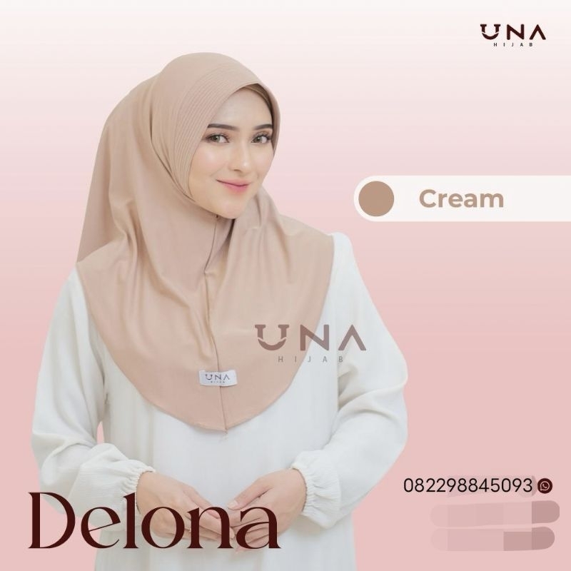 Jual HIJAB UNA MODEL DELONA | Shopee Indonesia