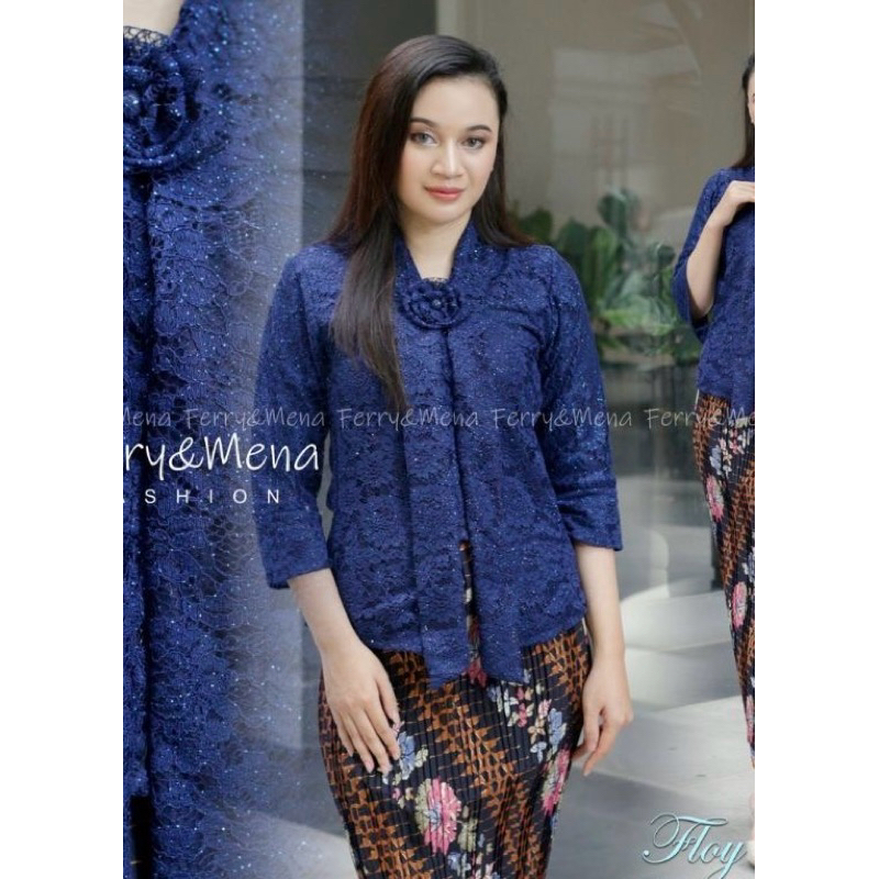 Jual Atasan Kebaya Brokat Floy Kartini Jumbo Ld 130 Kebaya