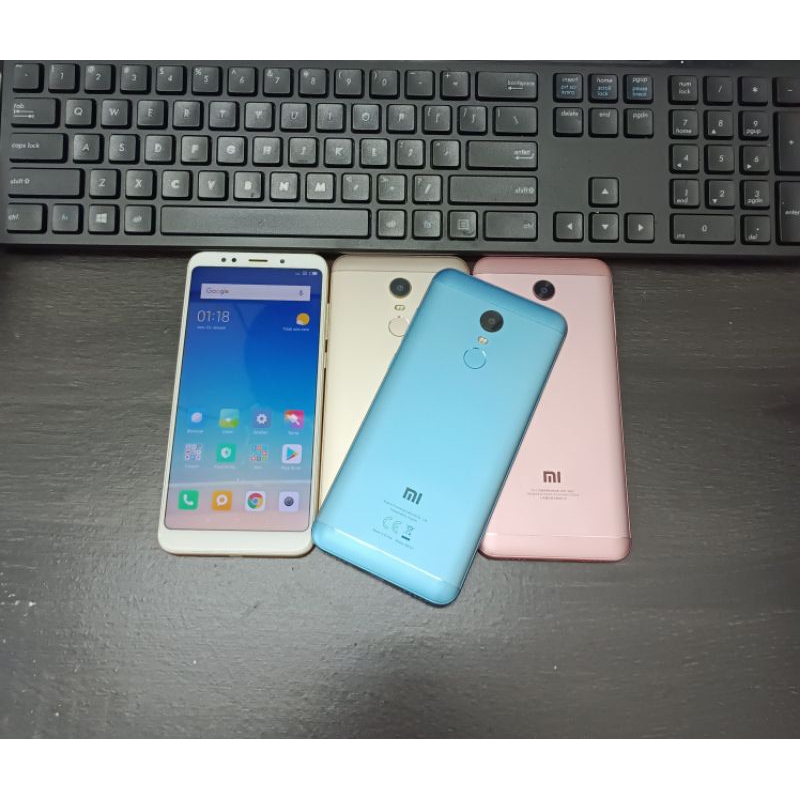 Jual Redmi 5plus 5+ ram 3GB rom 32GB second original xiaomi | Shopee ...