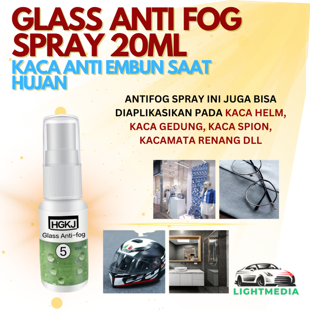 Jual Anti fog spray / anti embun kaca 20 mL | Shopee Indonesia