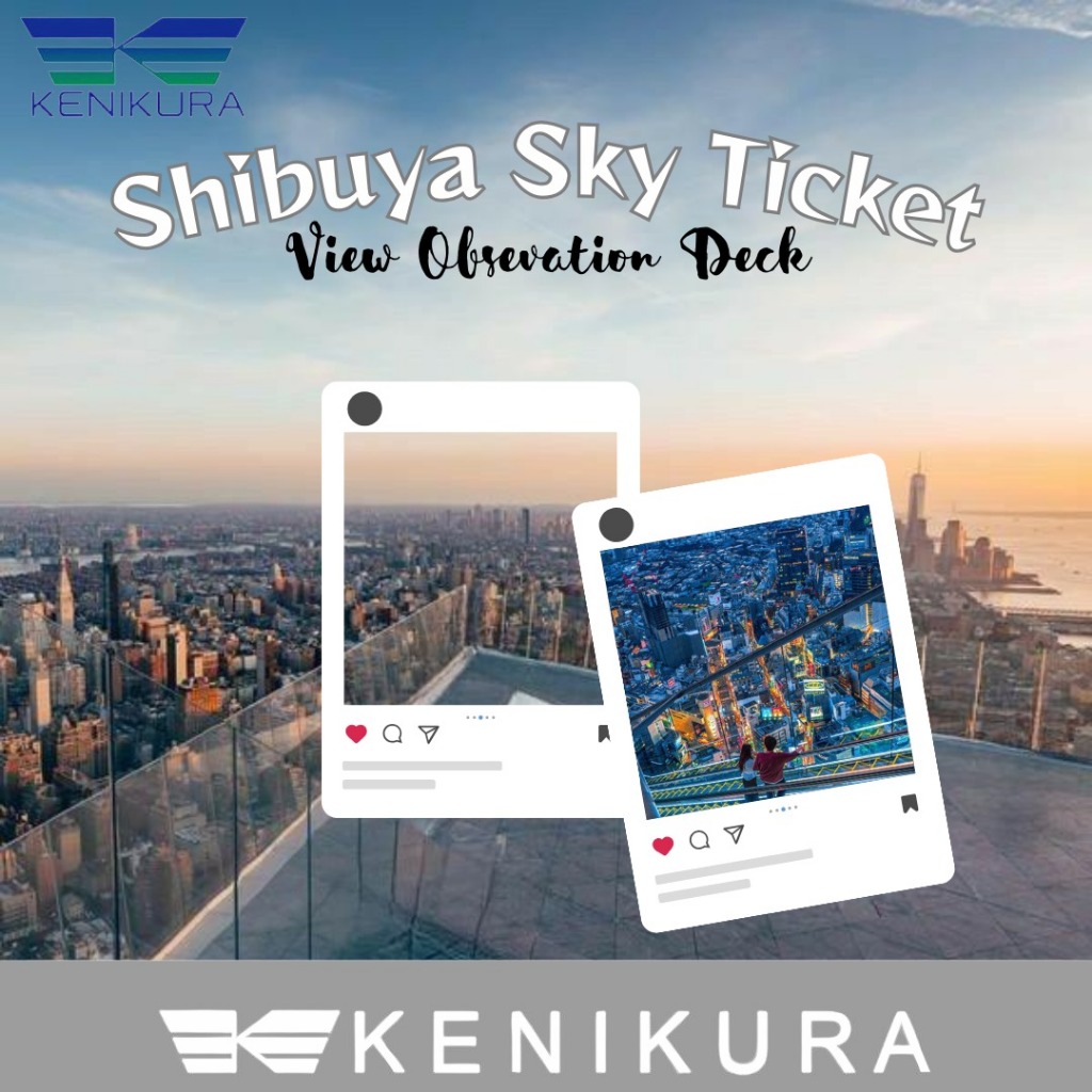 Jual SHIBUYA SKY tickets Tokyo Japan Tiket booking online View