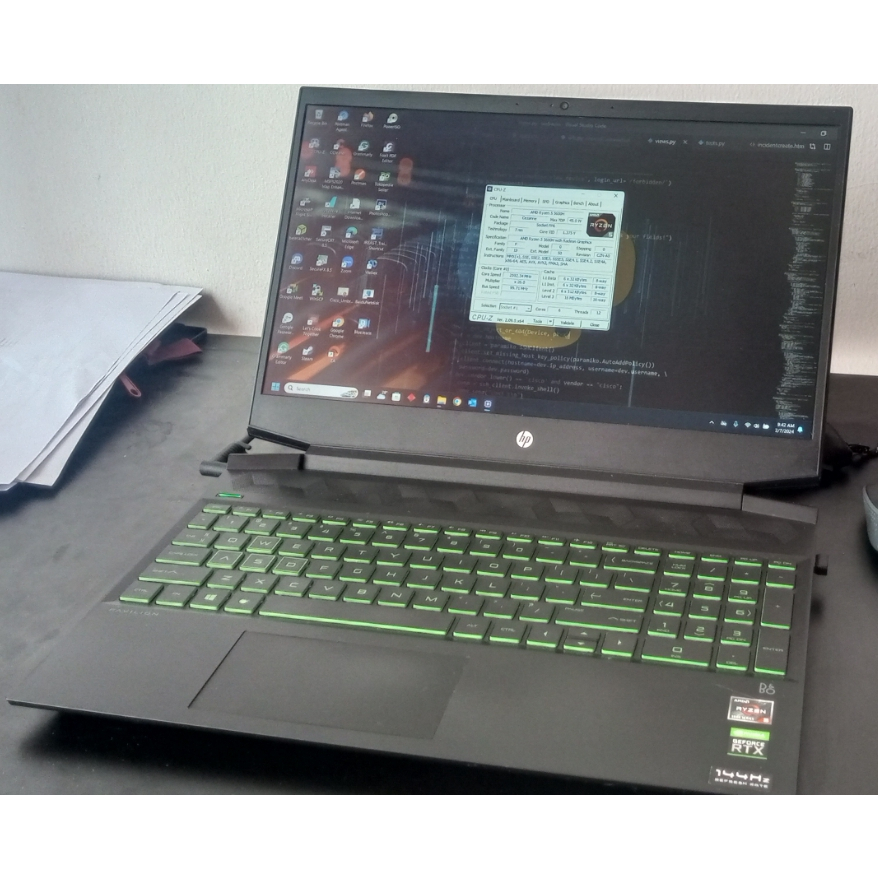 Jual Laptop Gaming Hp Pavilion Gaming 15 Ec2010ax Murah Dual Vga Nvidia Geforce Rtx 3050 3739