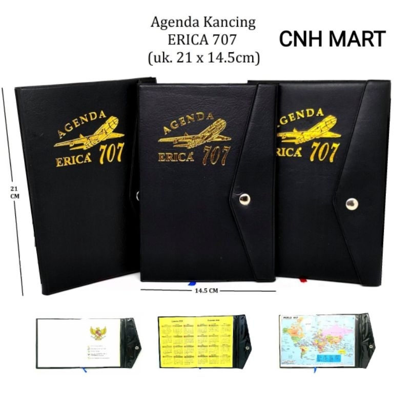 Jual Buku Agenda A5 / Agenda 707 / Note Book A5 / Notes Erika 707 ...